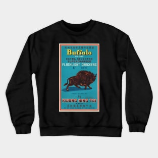 VINTAGE FIRECRACKER BUFFALO Crewneck Sweatshirt